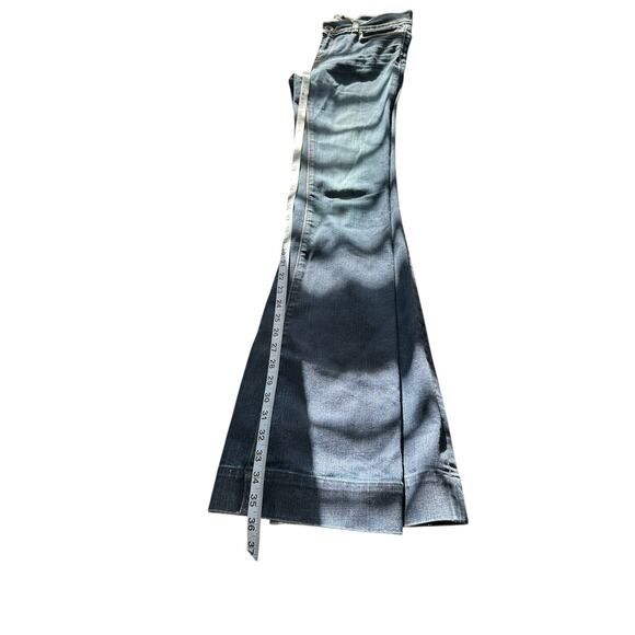 J Brand Dark Wash Slim Fit Mid Rise Hutton Boot Leg Jean Size 27 Style 819C012 - Picture 9 of 11